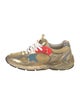 Golden Goose Leather Distressed Accents Sneakers