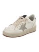 Golden Goose Leather Colorblock Pattern Sneakers