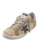 Golden Goose Canvas Colorblock Pattern Sneakers
