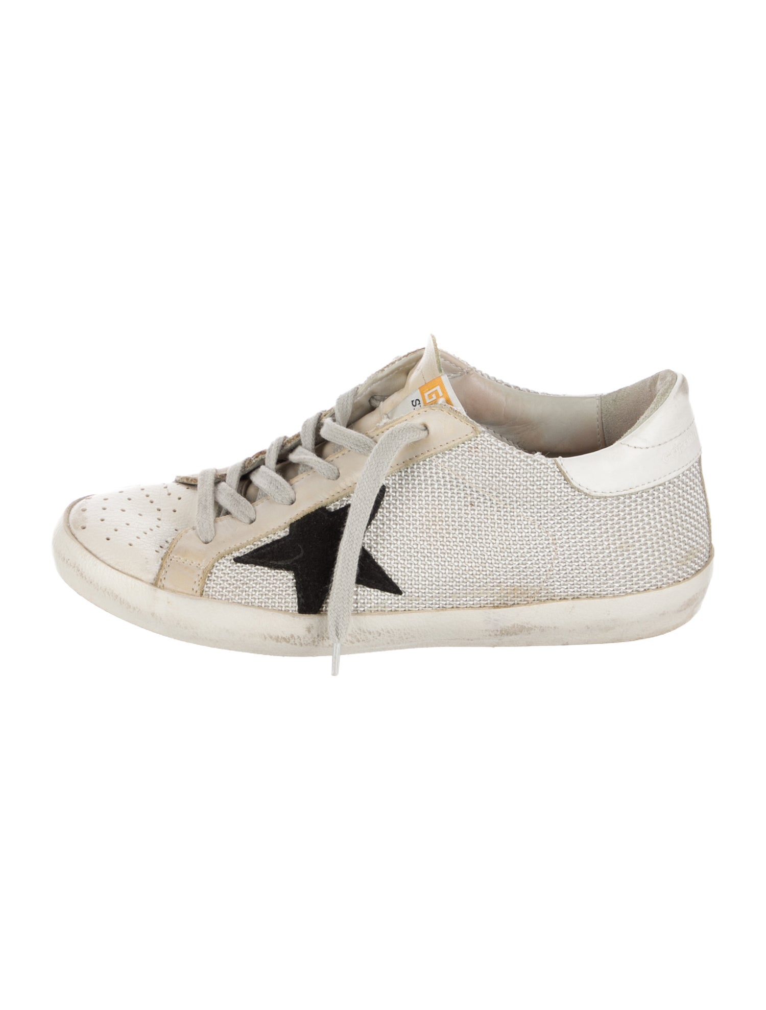 Golden Goose Mesh Printed Sneakers