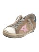 Golden Goose Canvas Colorblock Pattern Sneakers