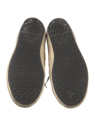 Golden Goose Canvas Colorblock Pattern Sneakers