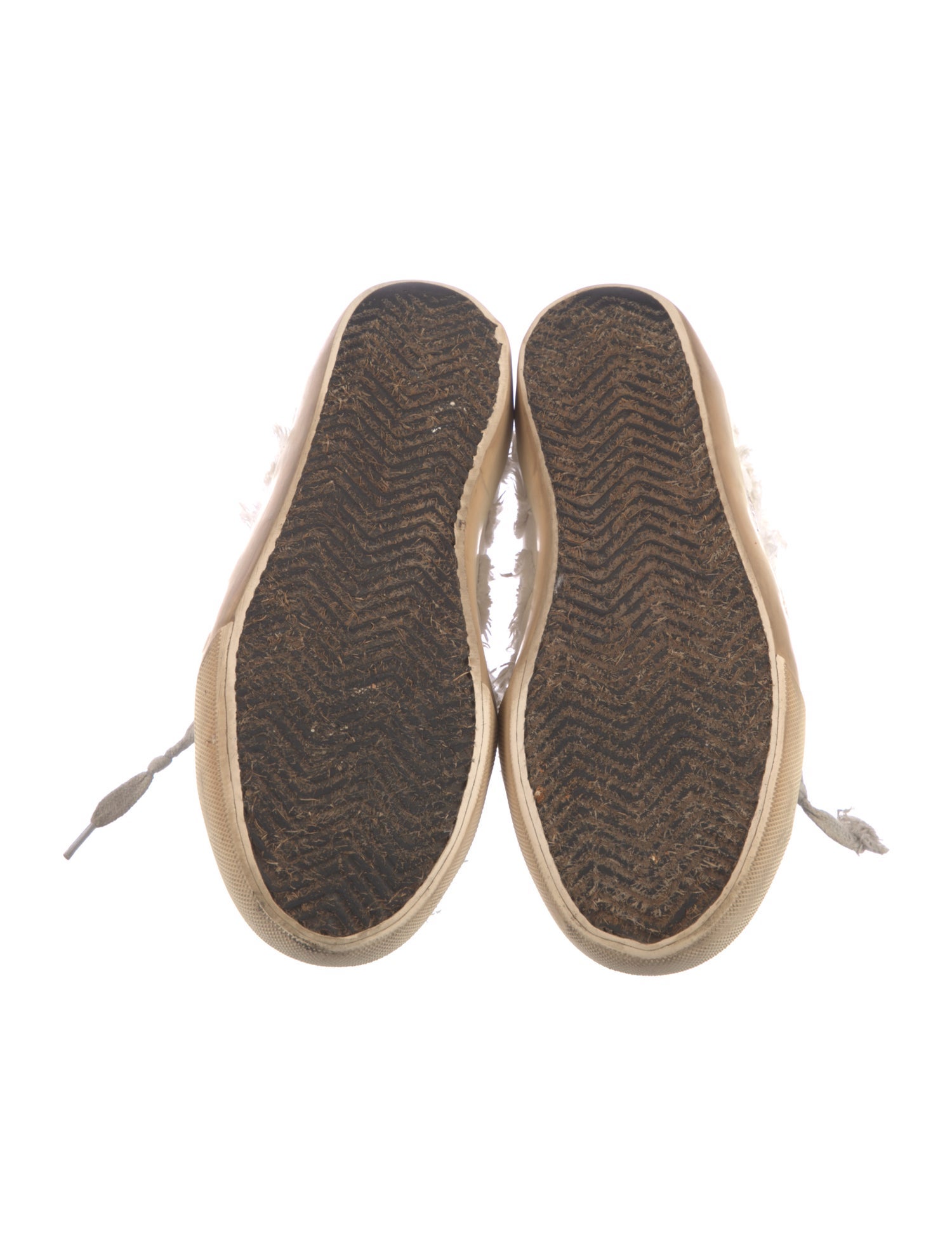 Golden Goose Canvas Colorblock Pattern Sneakers