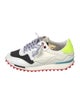 Golden Goose Leather Colorblock Pattern Sneakers