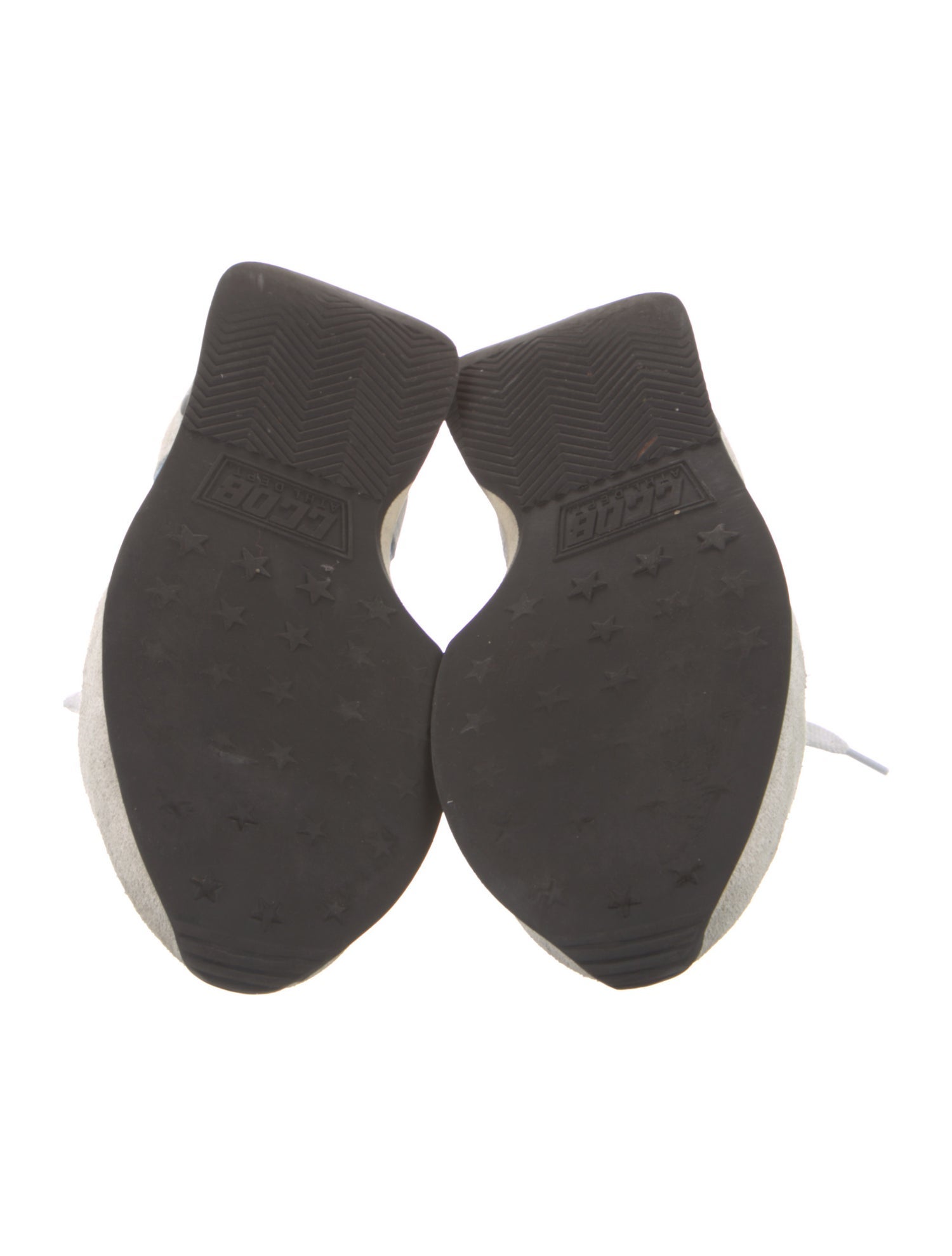 Golden Goose Suede Printed Athletic Sneakers