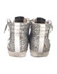 Golden Goose Glitter Colorblock Pattern Sneakers