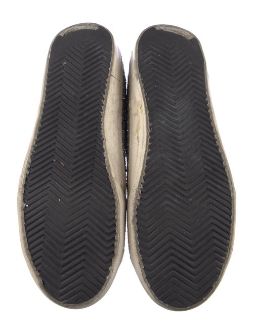 Golden Goose Glitter Colorblock Pattern Sneakers