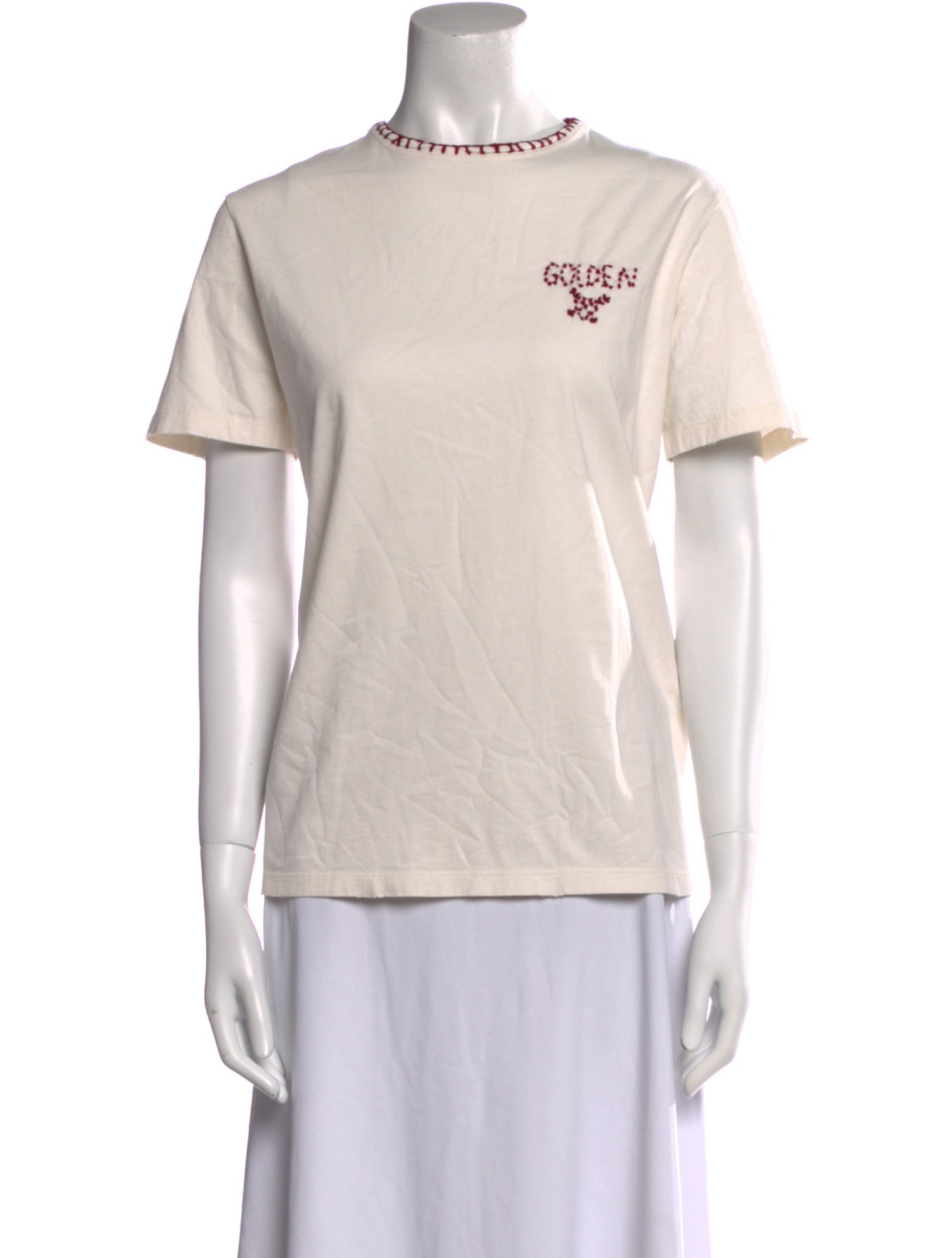 Golden Goose Graphic Print Crew Neck T-Shirt