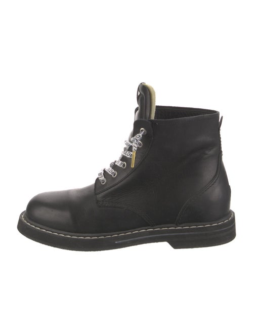Golden Goose Leather Combat Boots