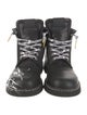 Golden Goose Leather Combat Boots