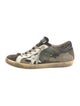 Golden Goose Canvas Camouflage Print Sneakers