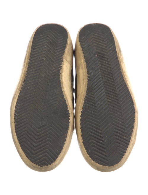 Golden Goose Canvas Camouflage Print Sneakers