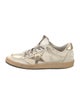 Golden Goose Leather Distressed Accents Sneakers