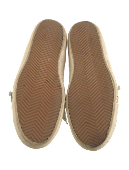 Golden Goose Suede Colorblock Pattern Sneakers