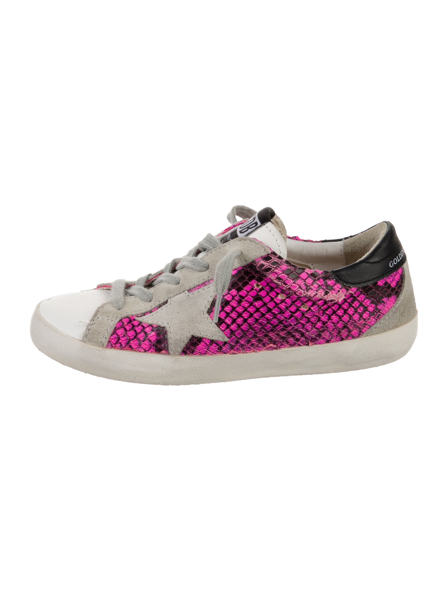 Golden Goose Toddler Girls' Animal Pattern Low top Sneakers