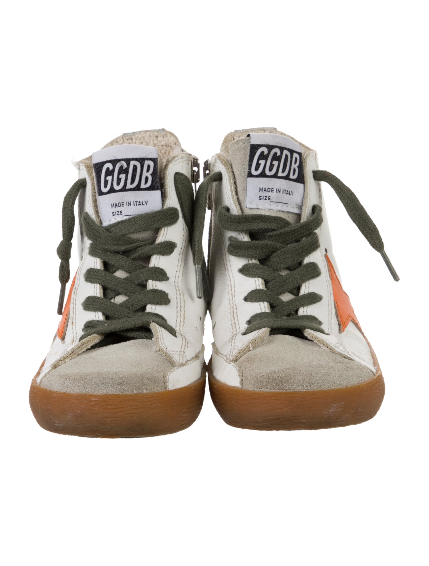 Golden Goose Toddler Boys' Leather High Top Sneakers