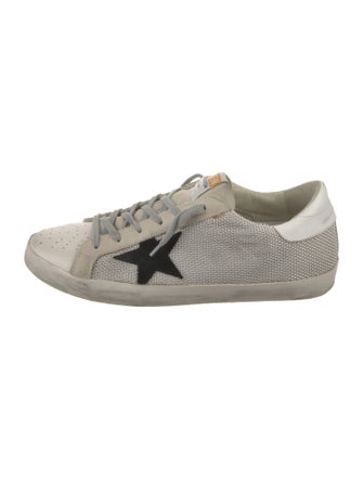 Golden Goose Mesh Printed Sneakers