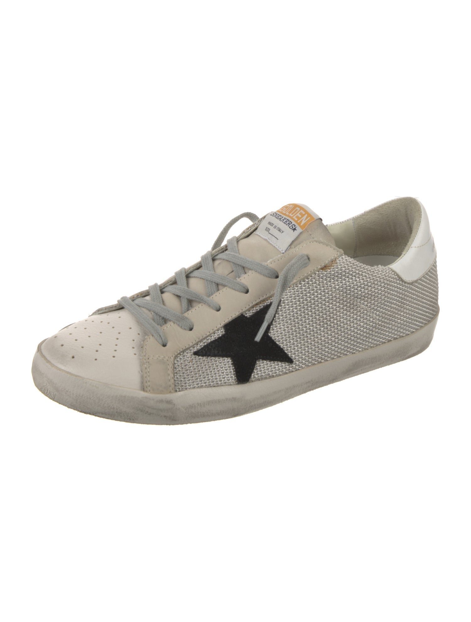 Golden Goose Mesh Printed Sneakers