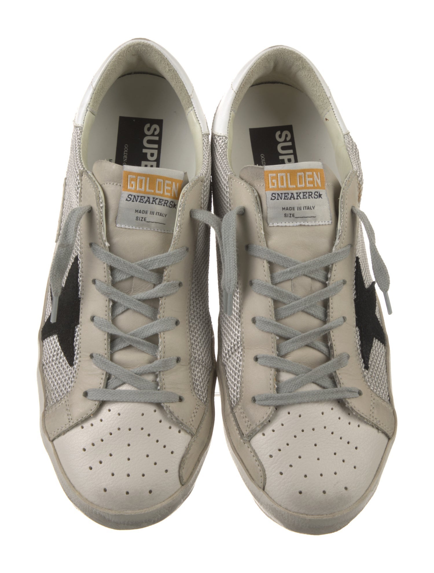 Golden Goose Mesh Printed Sneakers