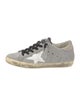 Golden Goose Glitter Distressed Accents Sneakers