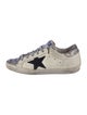 Golden Goose Leather Colorblock Pattern Sneakers