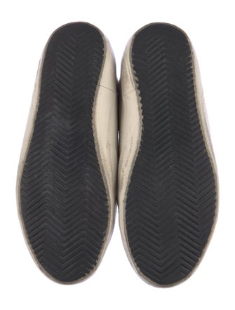 Golden Goose Leather Colorblock Pattern Sneakers