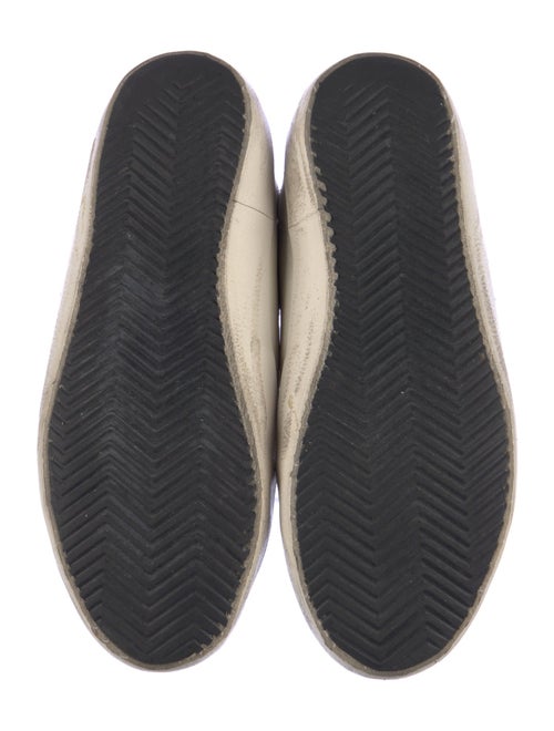 Golden Goose Leather Colorblock Pattern Sneakers