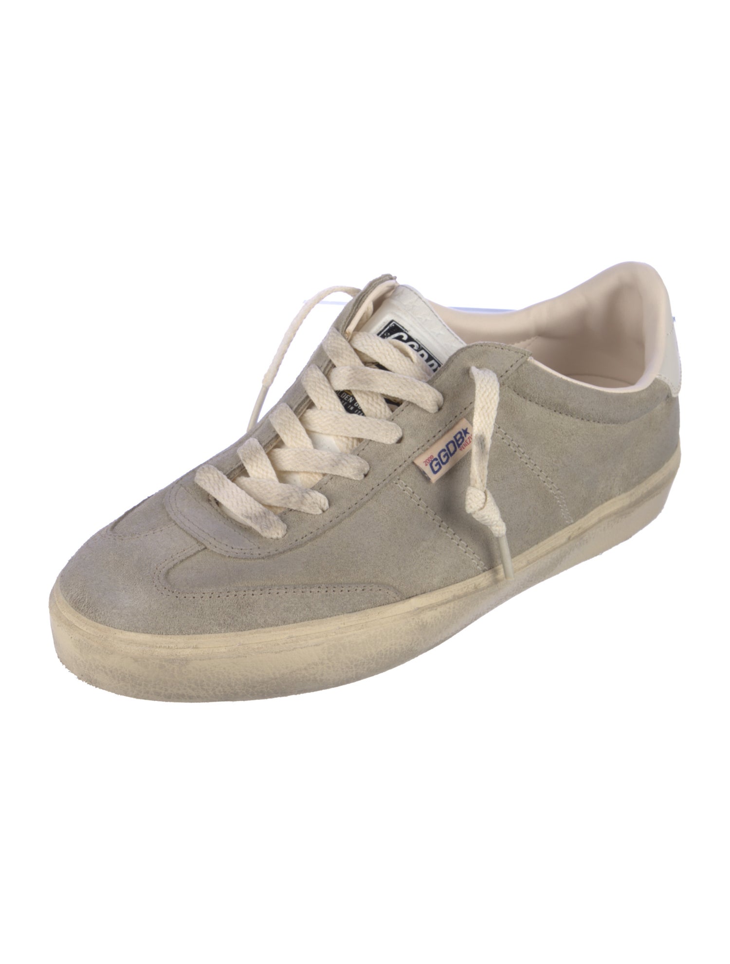 Golden Goose Suede Distressed Accents Sneakers