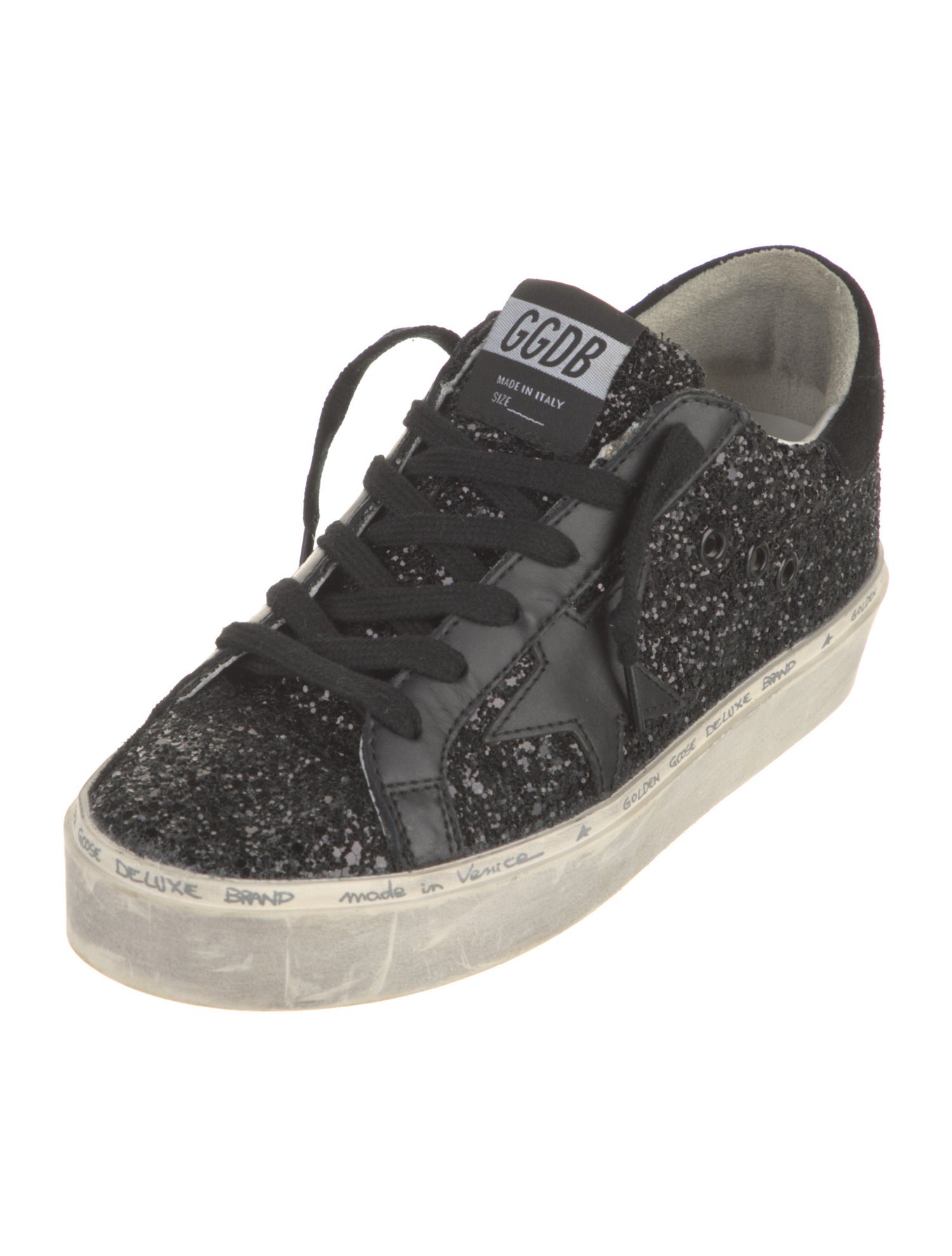 Golden Goose Glitter Glitter Accents Sneakers