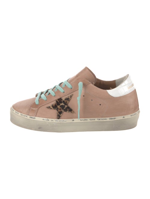 Golden Goose Leather Distressed Accents Sneakers