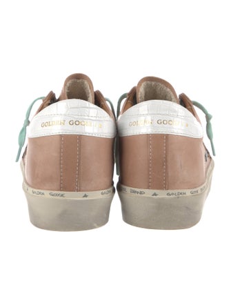 Golden Goose Leather Distressed Accents Sneakers