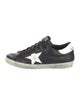 Golden Goose Leather Distressed Accents Sneakers