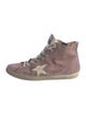 Golden Goose Suede Distressed Accents Sneakers