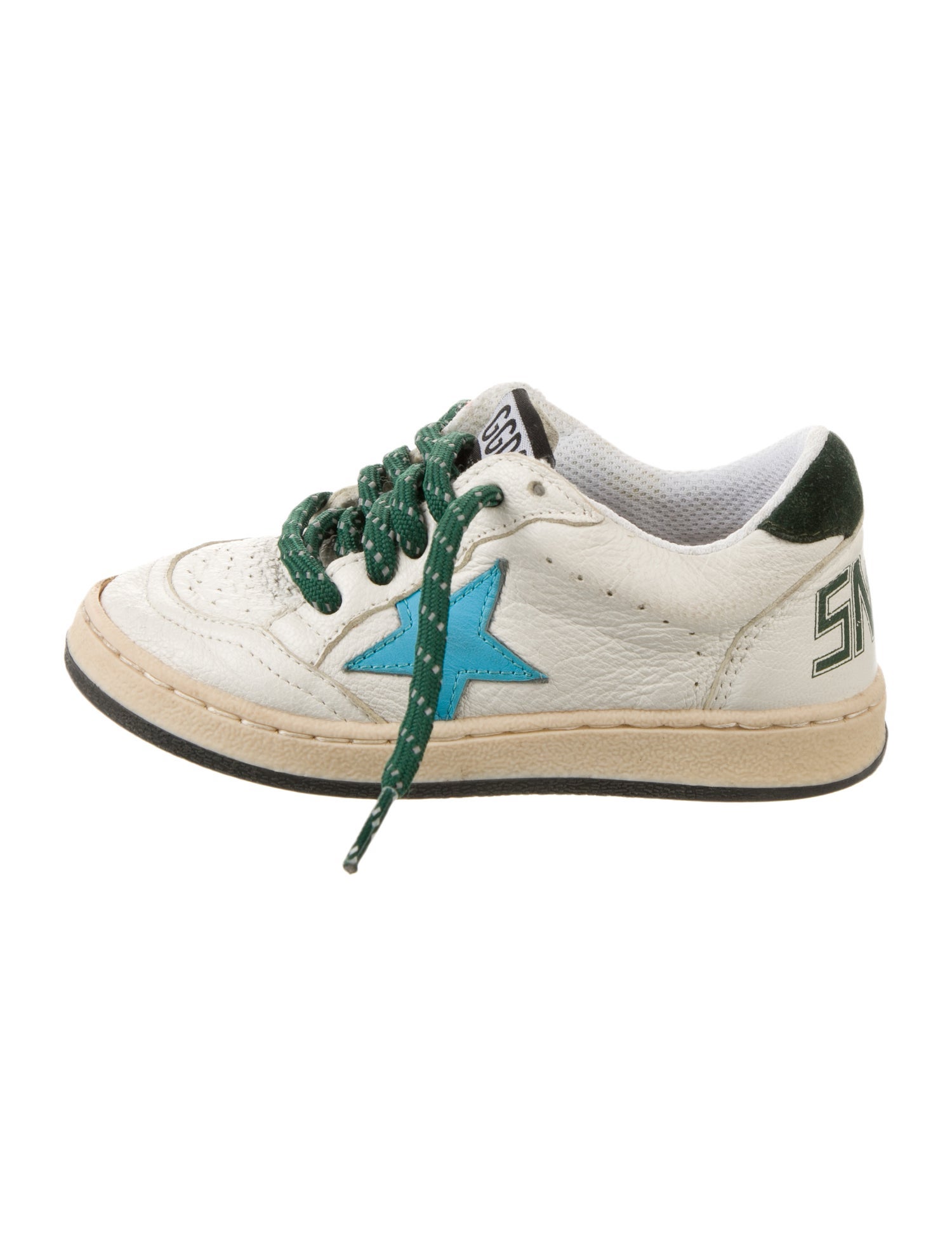 Golden Goose Boys' Leather Low Top Sneakers