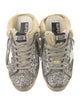 Golden Goose Glitter Distressed Accents Sneakers