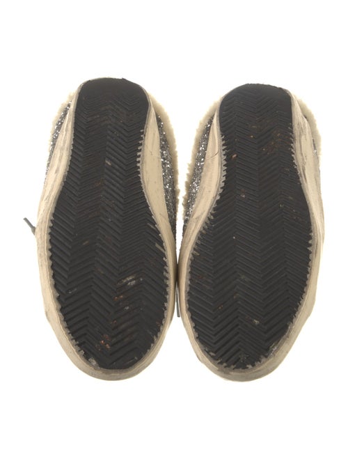 Golden Goose Glitter Distressed Accents Sneakers