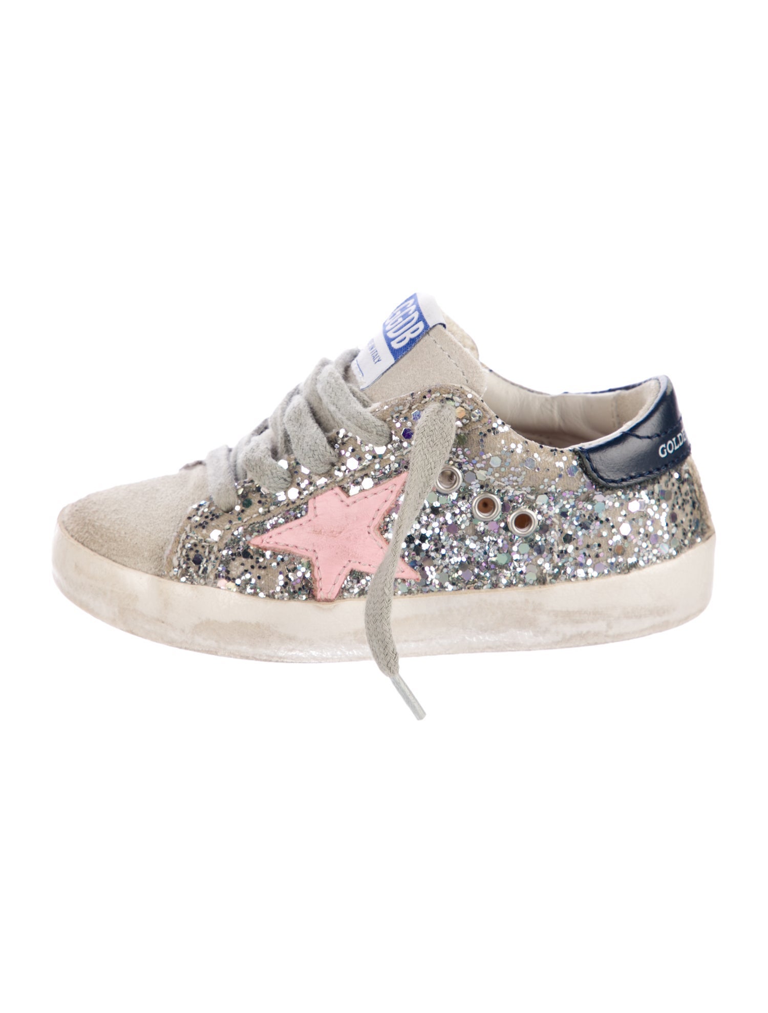 Golden Goose toddler girls multicolored sneakers