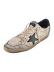 Golden Goose Leather Distressed Accents Sneakers