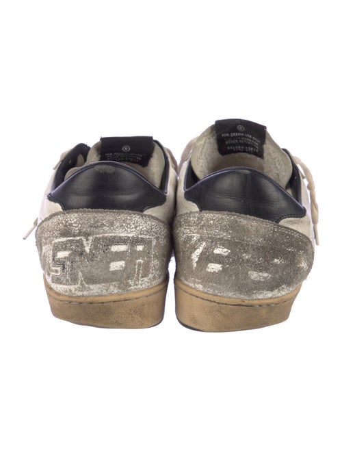 Golden Goose Leather Distressed Accents Sneakers