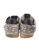 Golden Goose Leather Distressed Accents Sneakers