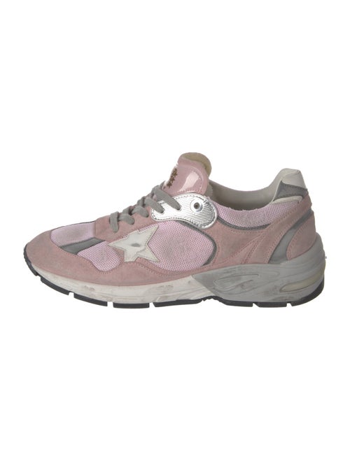 Golden Goose Suede Printed Sneakers