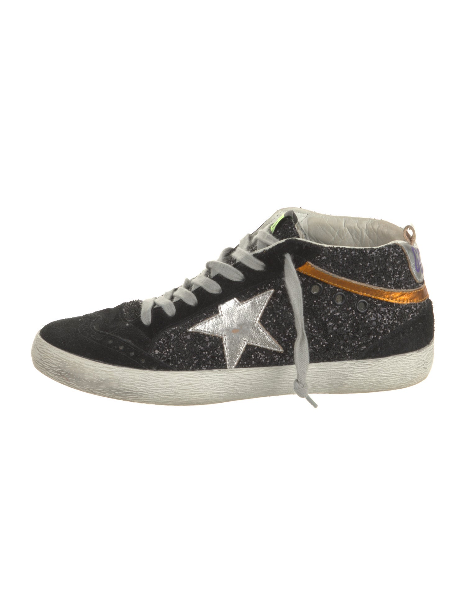 Golden Goose Glitter Glitter Accents Sneakers