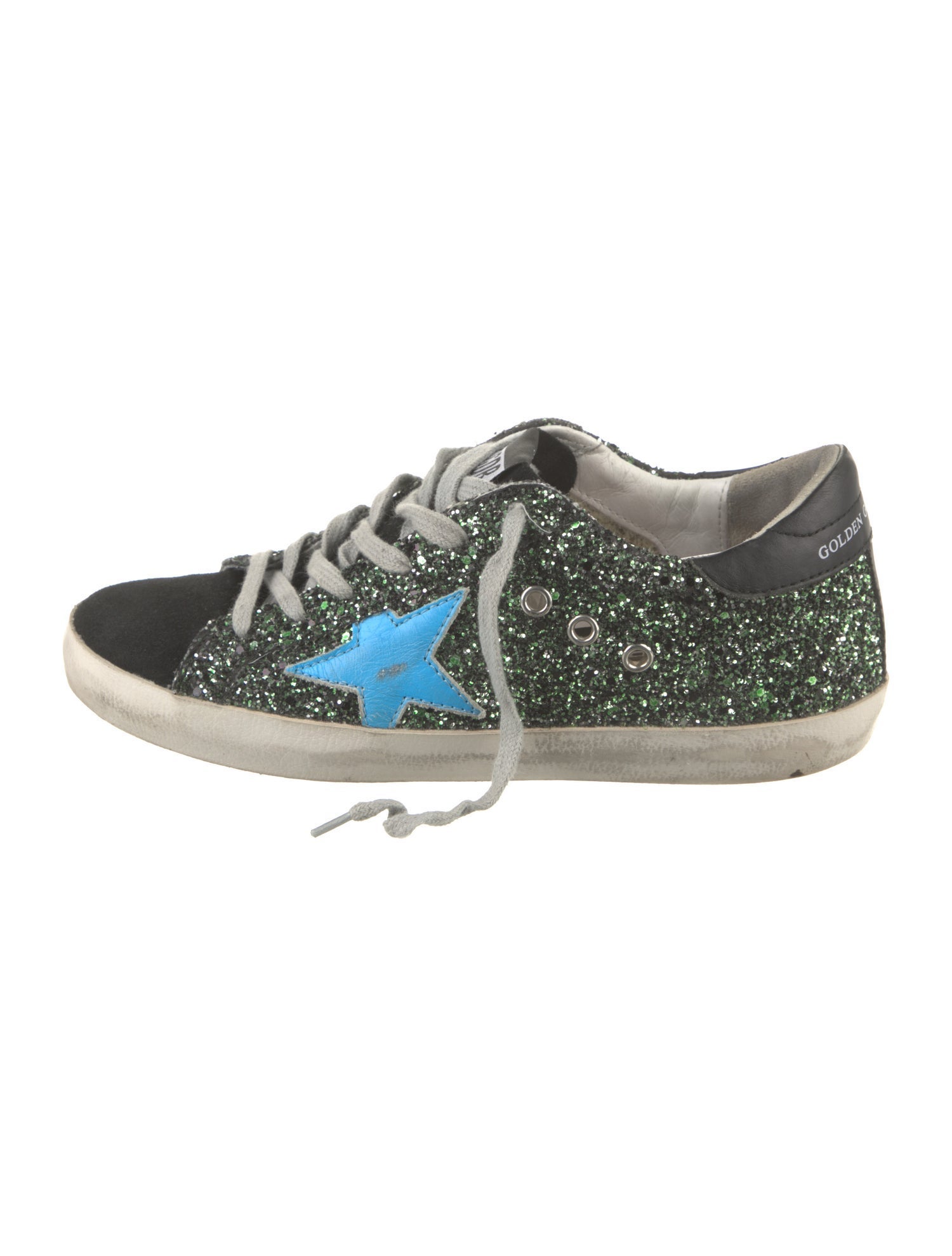 Golden Goose Glitter Glitter Accents Sneakers