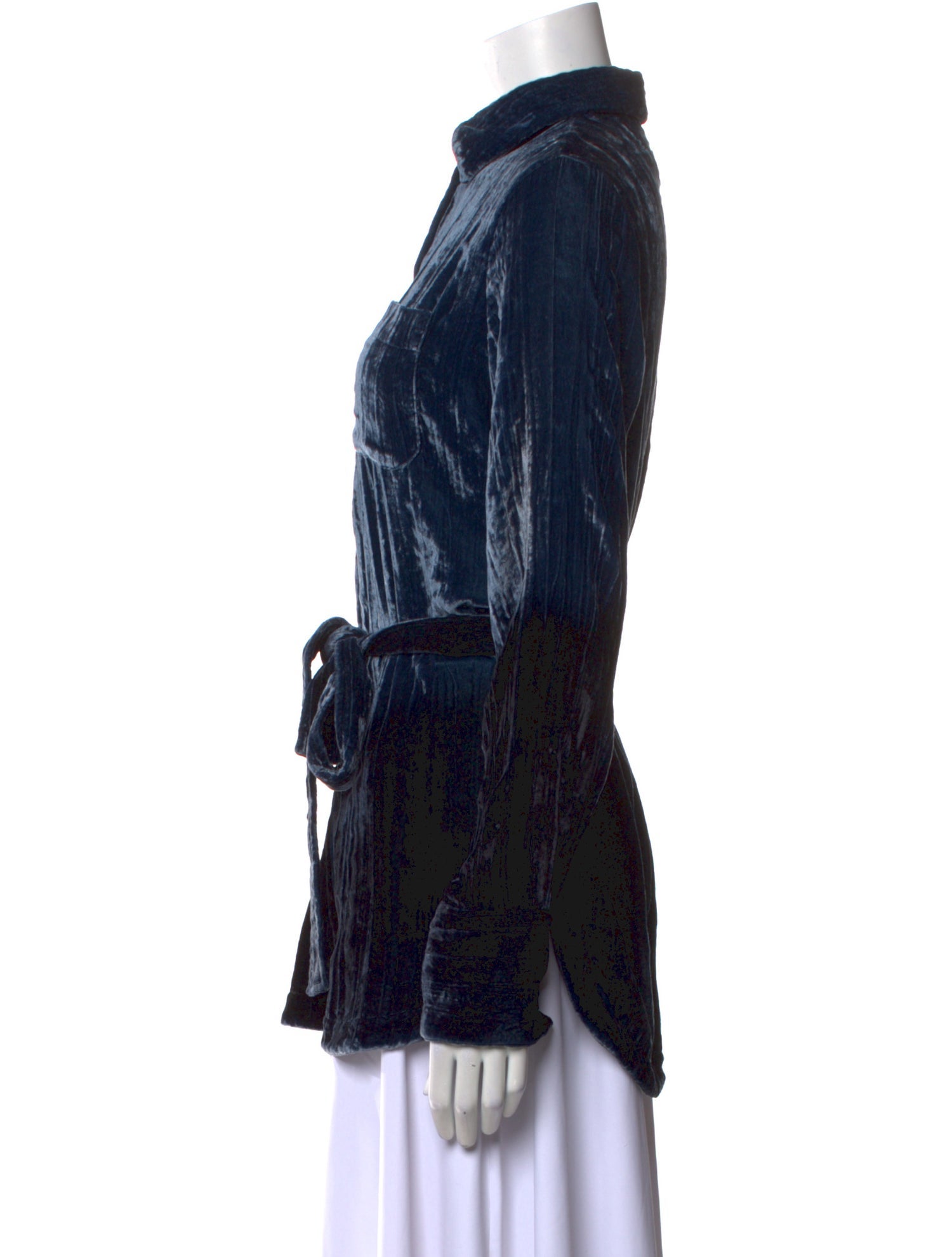 Golden Goose Printed Long Sleeve Button-Up Top