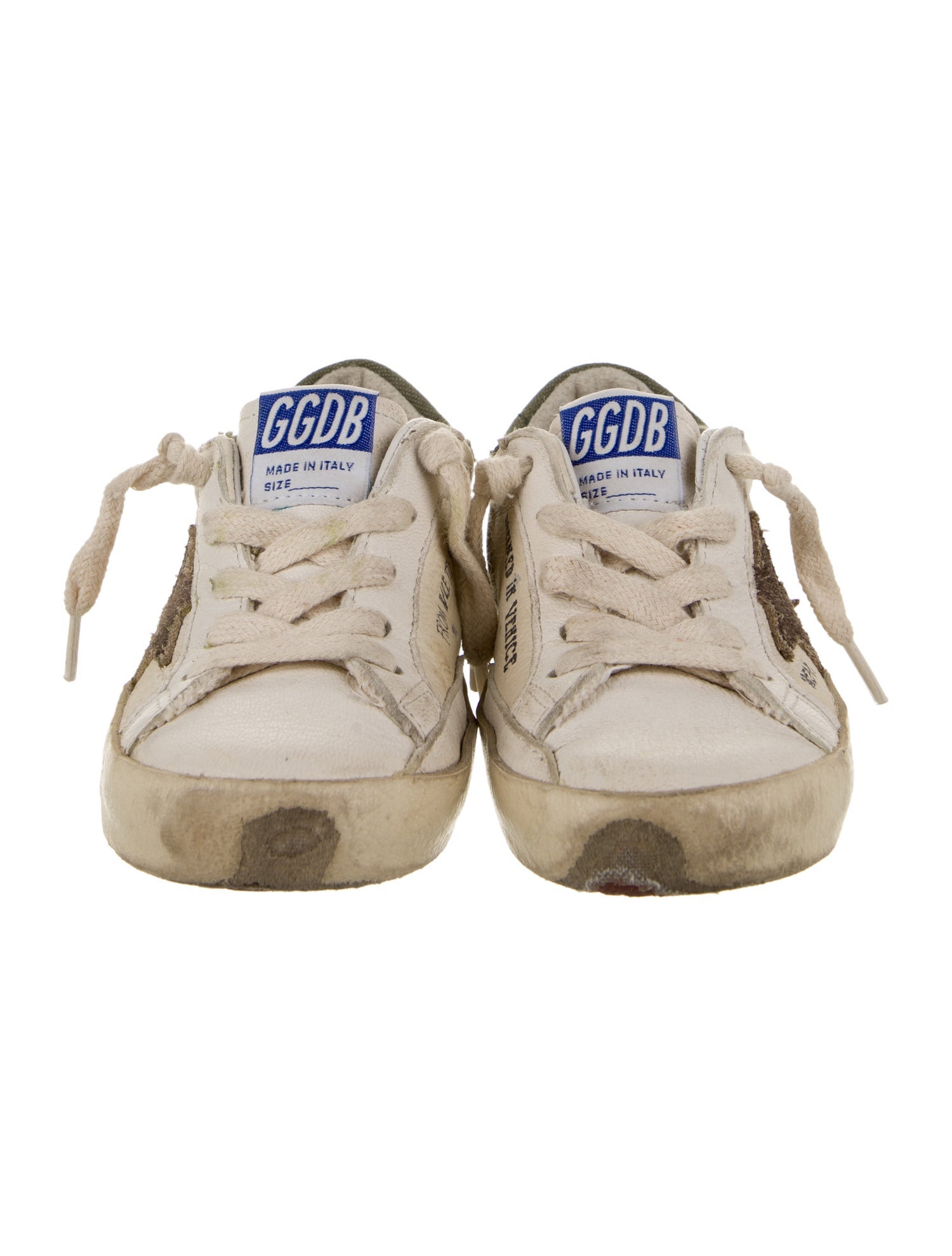Golden Goose Kids' Leather Low Top Sneakers