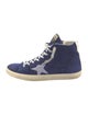 Golden Goose Suede Distressed Accents Sneakers