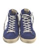 Golden Goose Suede Distressed Accents Sneakers