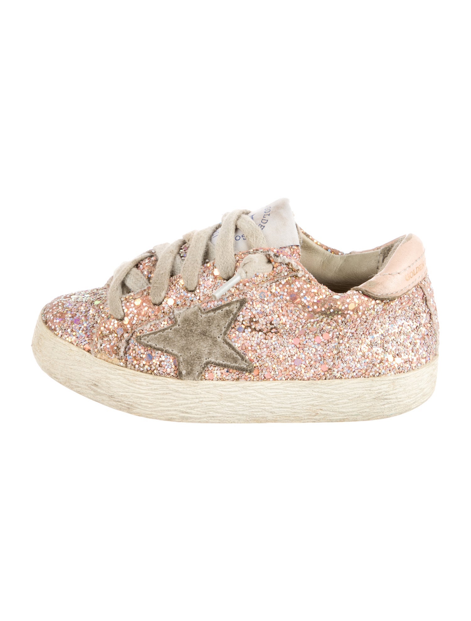 Golden Goose Toddler Girls' Glitter Low Top Sneaker
