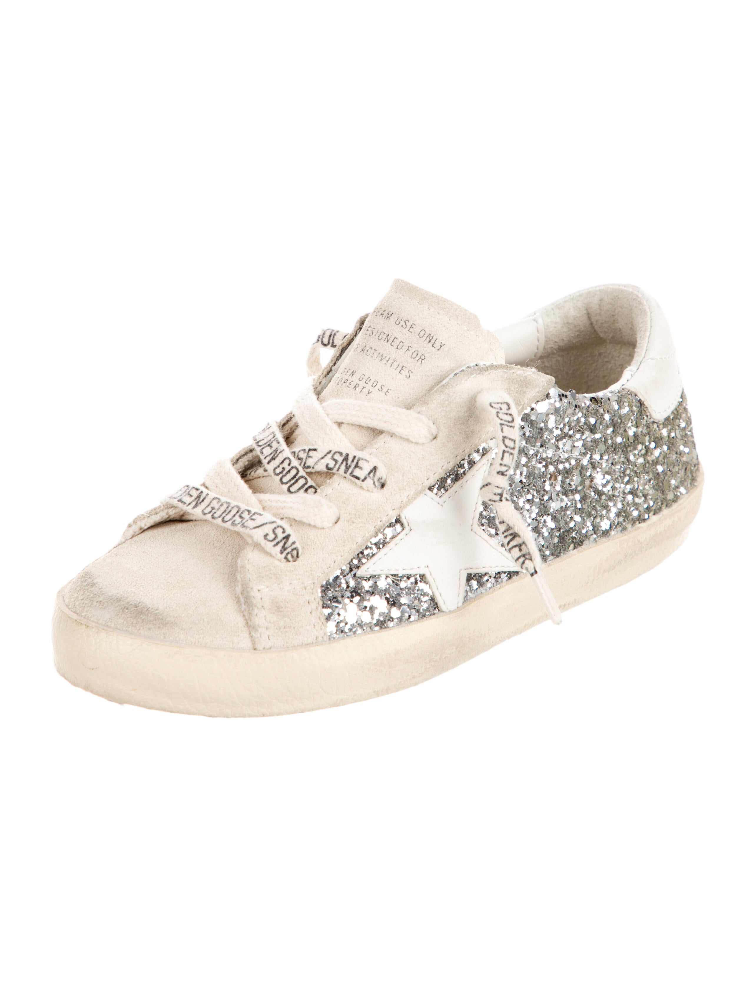 Golden Goose Girls' Sequin Low Top Sneakers
