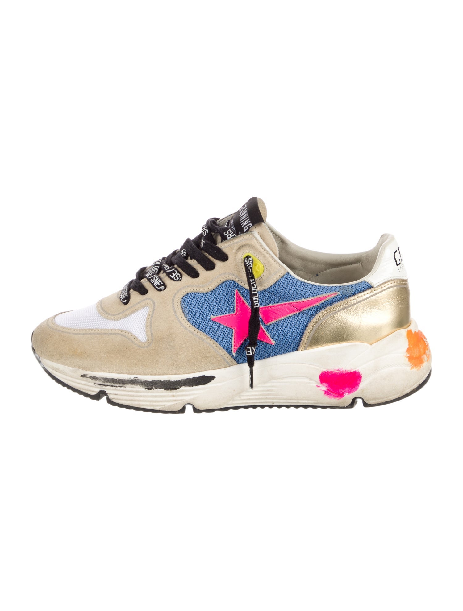 Golden Goose Printed Sneakers